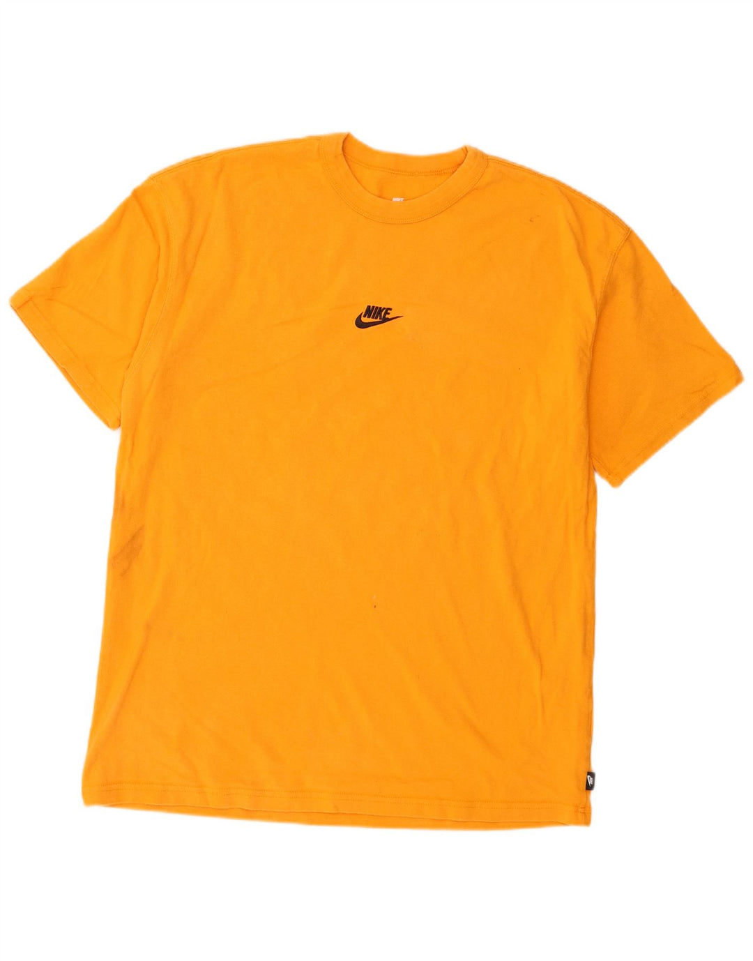 Tricou Nike pentru bărbați, cu croiala lejeră, top din bumbac portocaliu mediu