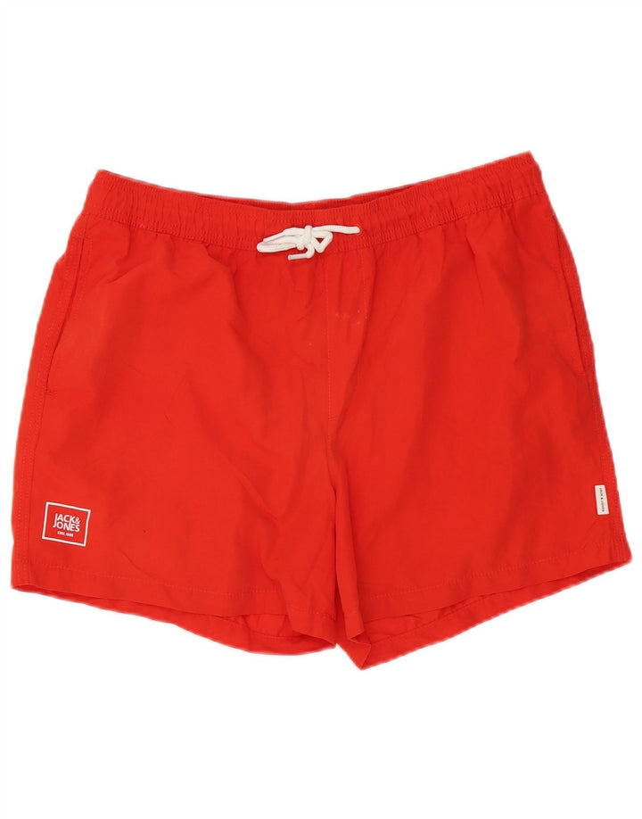 Pantaloni scurți de înot Jack & Jones pentru bărbați, roșii mari