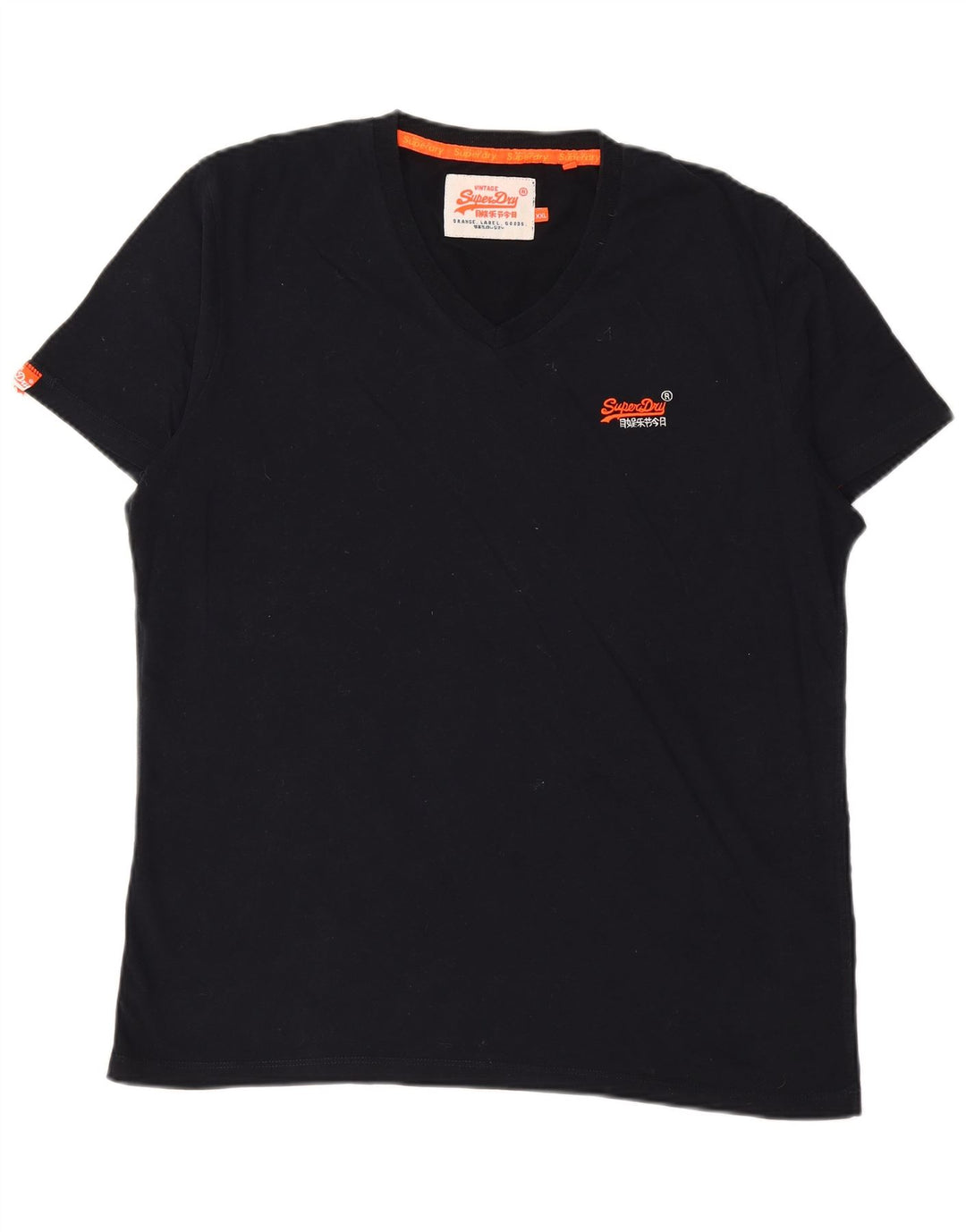 SUPERDRY Tricou Bărbați Top 2XL Negru