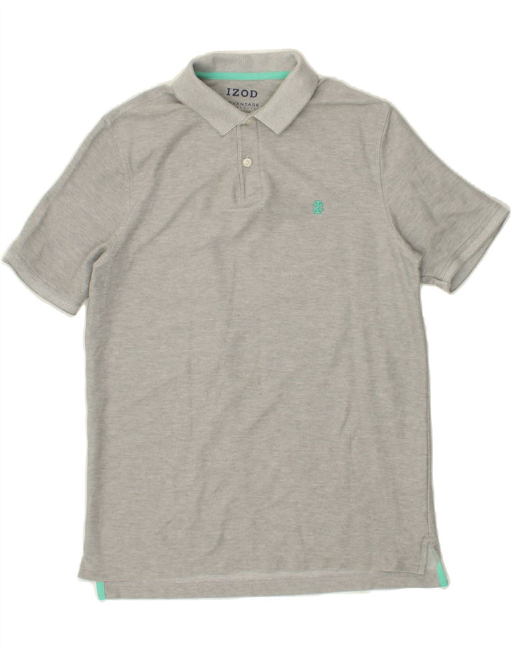 IZOD Mens Polo Shirt Small Grey Cotton Vintage Izod and Second-Hand Izod from Messina Hembry 