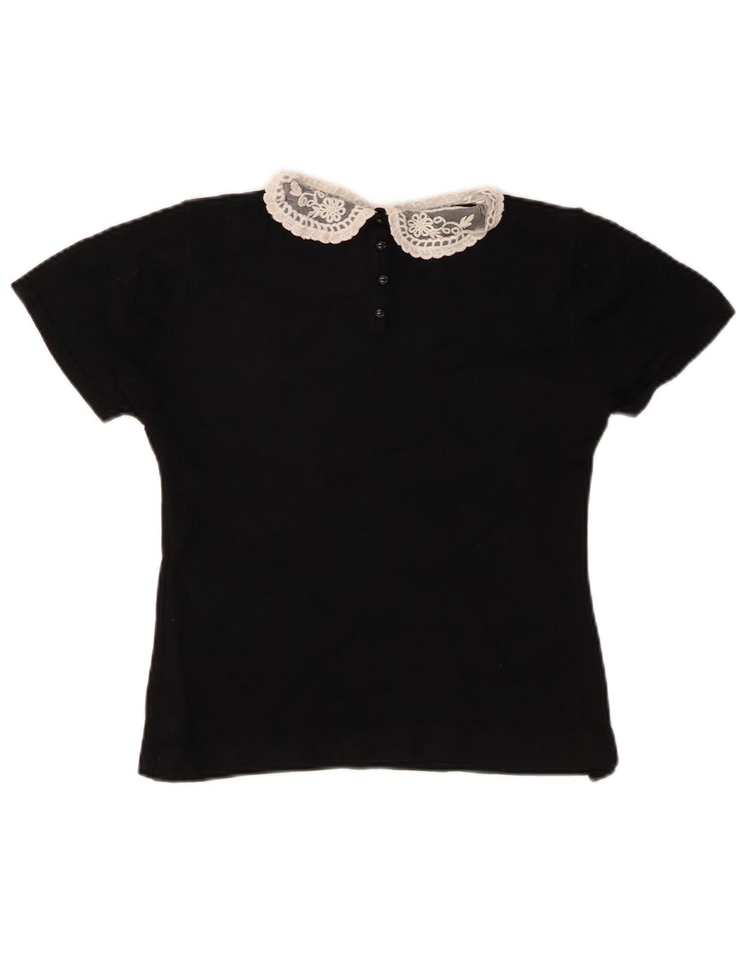 Bluză Crop Top pentru femei Marks & Spencer UK 12 Medium Black