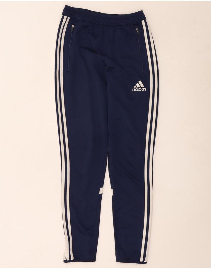 Pantaloni de trening Adidas Climacool pentru bărbați XS bleumarin poliester color bloc