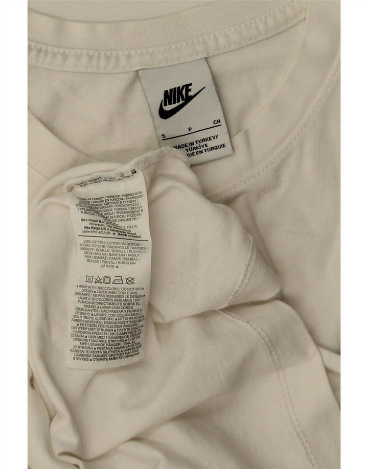 Tricou pentru bărbați NIKE Top mic, alb, bumbac
