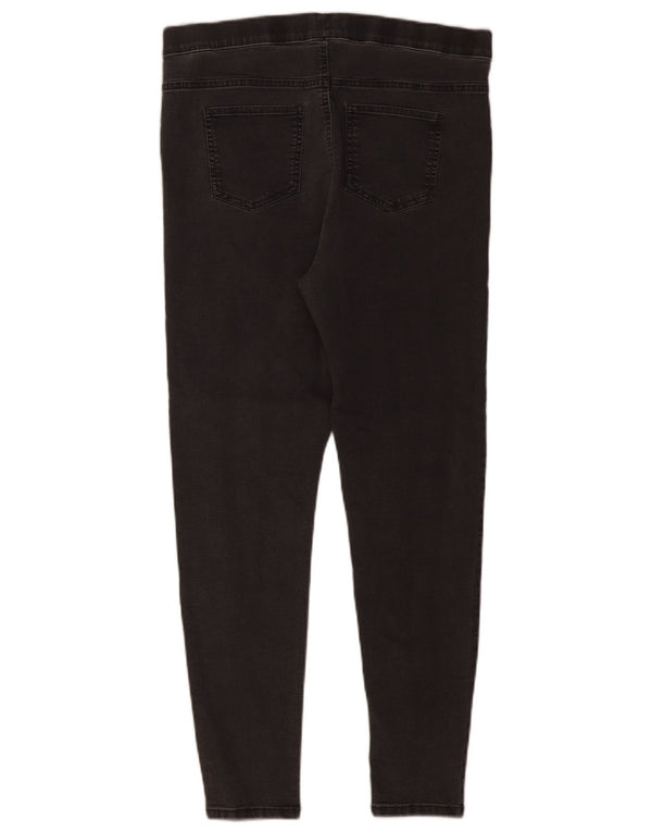 Blugi jegging pentru femei Marks & Spencer UK 14 mare L34 L28 bumbac gri