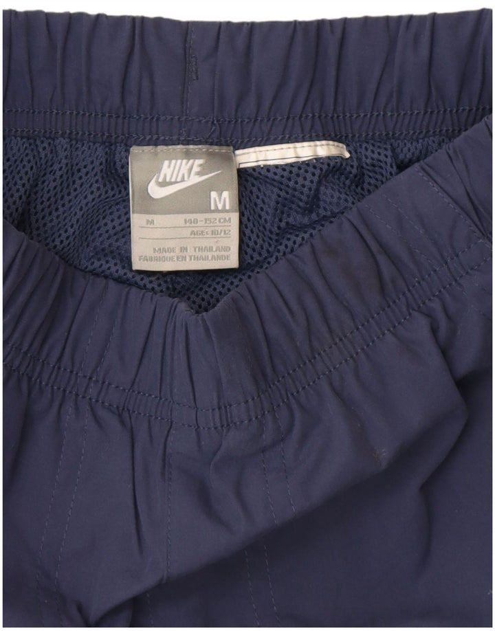 Pantaloni de trening NIKE Capri pentru băieți 10-11 ani, mijlocii bleumarin