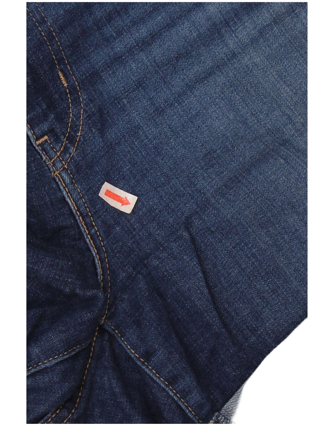 Pantaloni scurți din blugi pentru femei LEVI'S W32, bumbac albastru mare