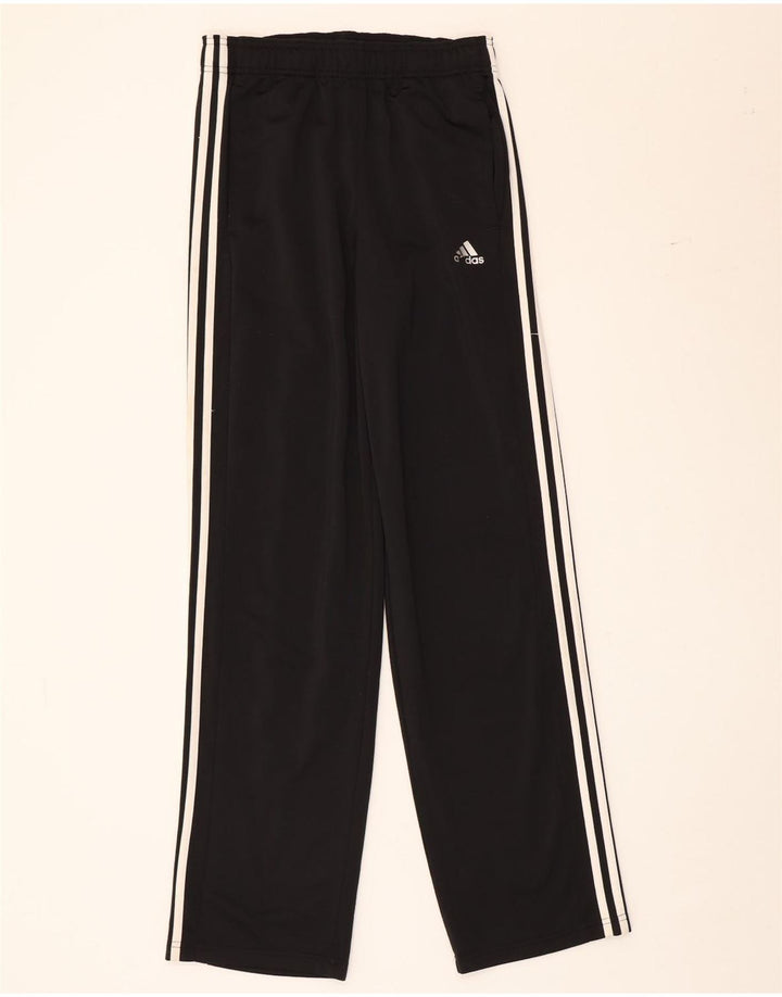 Pantaloni de trening Adidas pentru bărbați, poliester negru mic