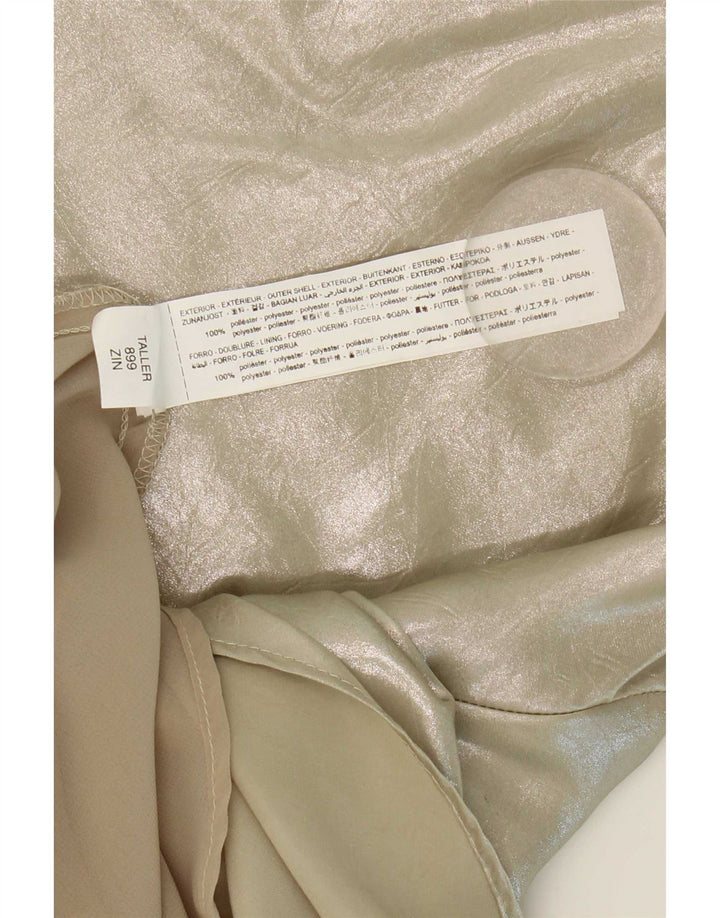 Rochie pentru femei Zara UK 6 XS Poliester argintiu