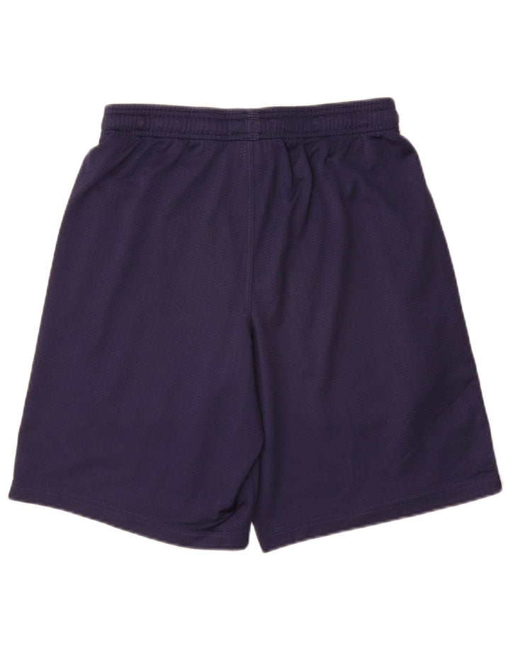 Pantaloni scurți sport Under Armour pentru bărbați Heat Gear, poliester mediu albastru bleumarin