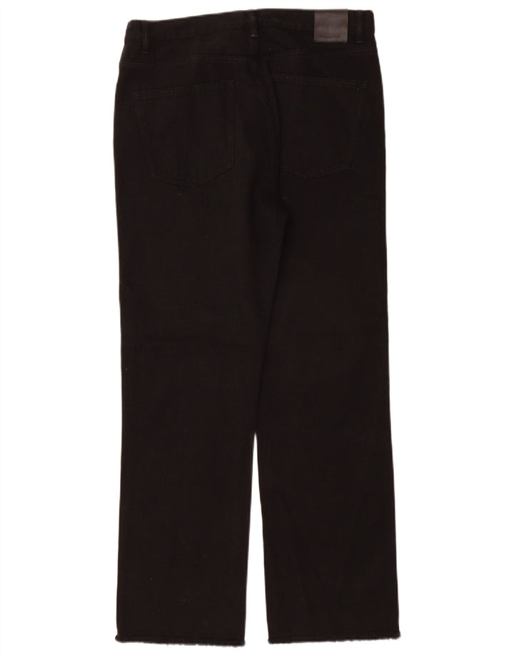 Massimo Dutti Blugi drepti pentru femei cu talie înaltă EU 40 Medium W30 L29 Negri