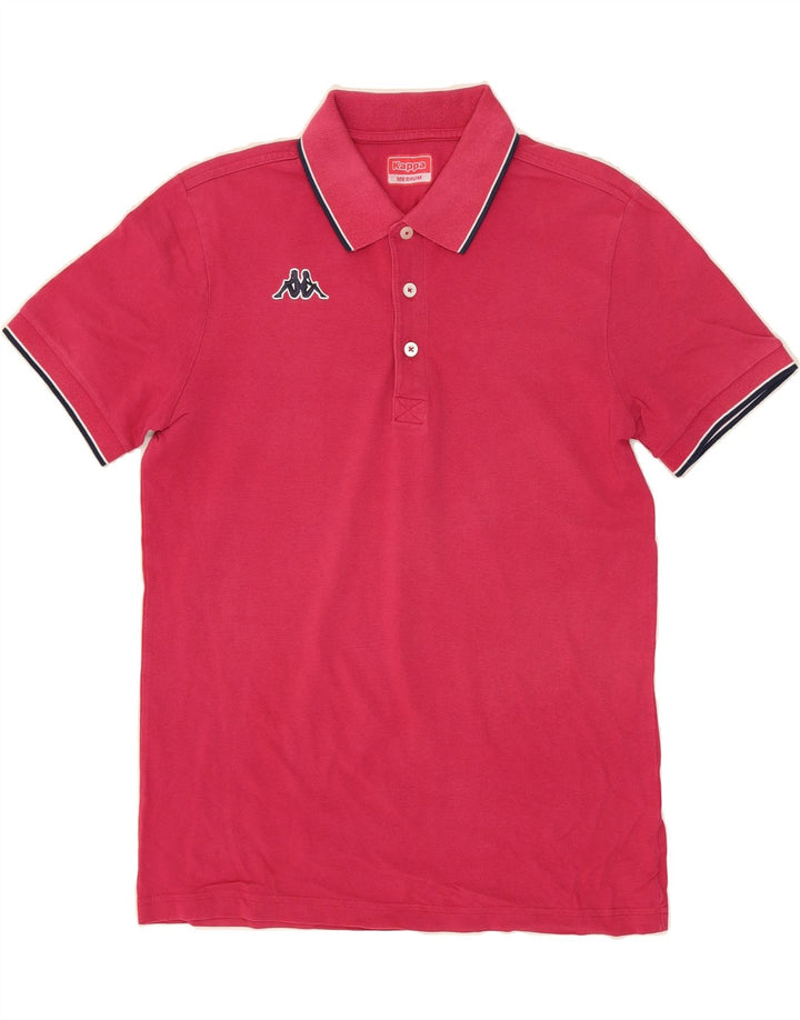 KAPPA Mens Polo Shirt Medium Pink Vintage Kappa and Second-Hand Kappa from Messina Hembry 