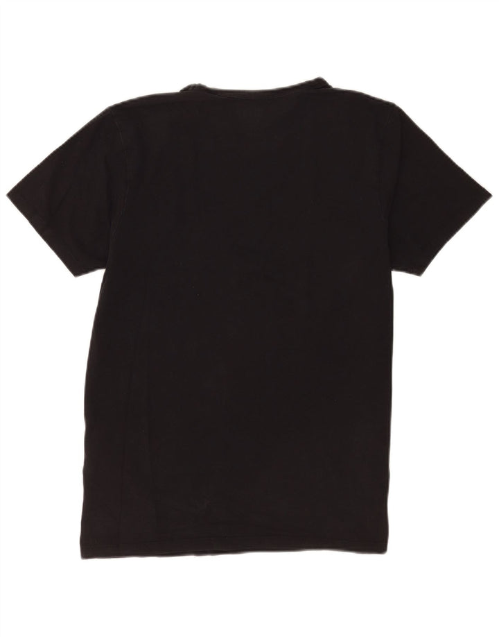 Tricou Jack & Jones pentru bărbați Top mare din bumbac negru