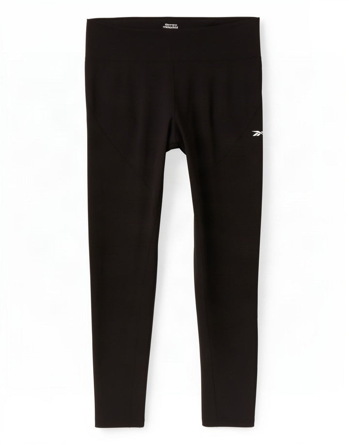 Leggings crop pentru femei Reebok UK 20/22 XL Negru