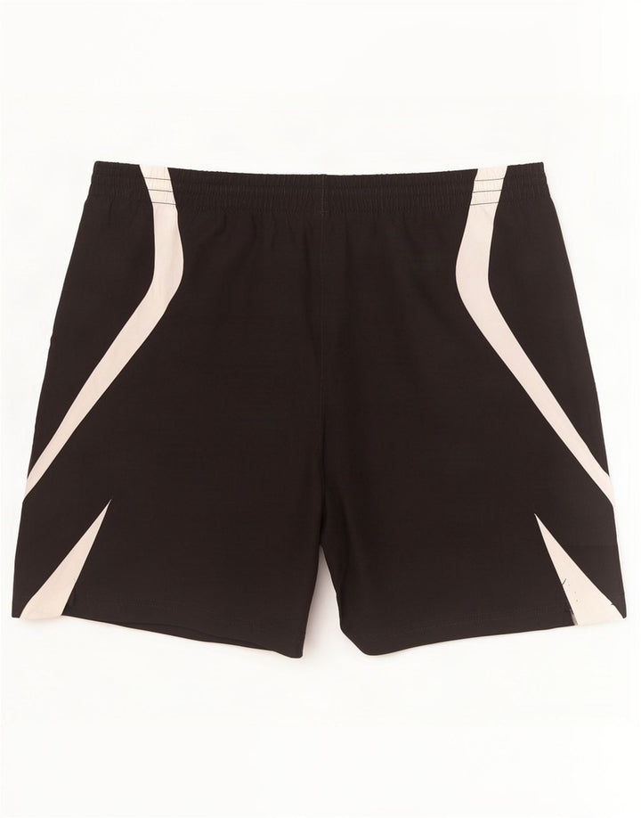 Pantaloni scurți sport pentru bărbați Adidas, mari, negru, poliester color bloc