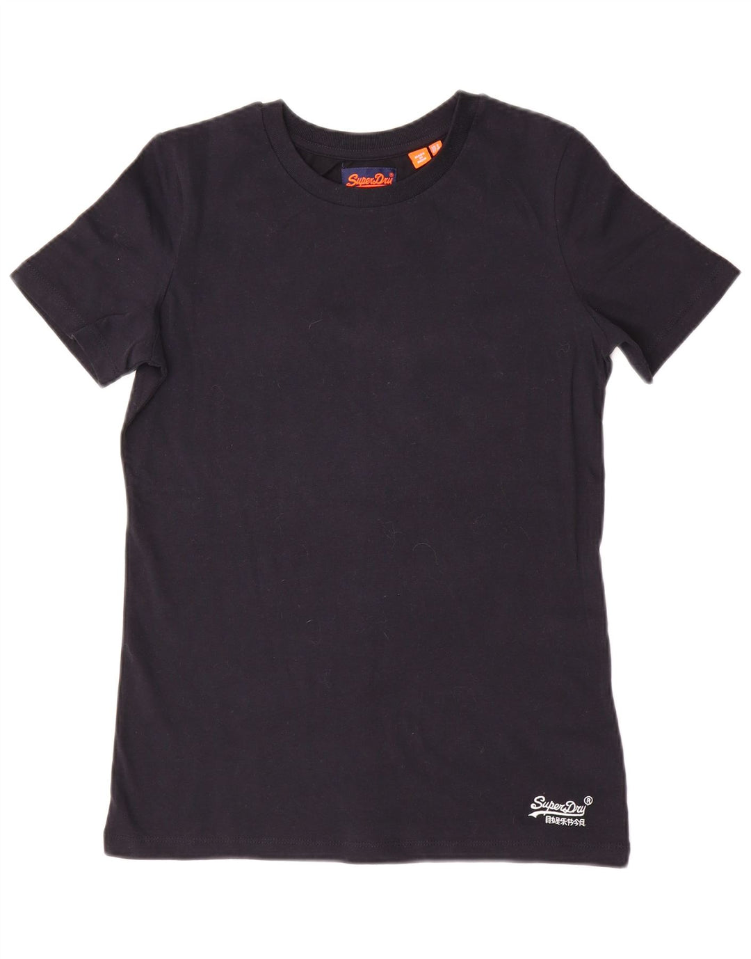 SUPERDRY Tricou pentru femei Top UK 8 Small Black Bumbac