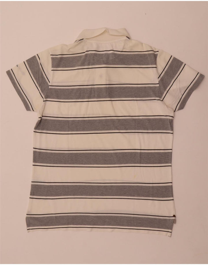 Tricou polo pentru bărbați Champion XL, bumbac cu dungi albe