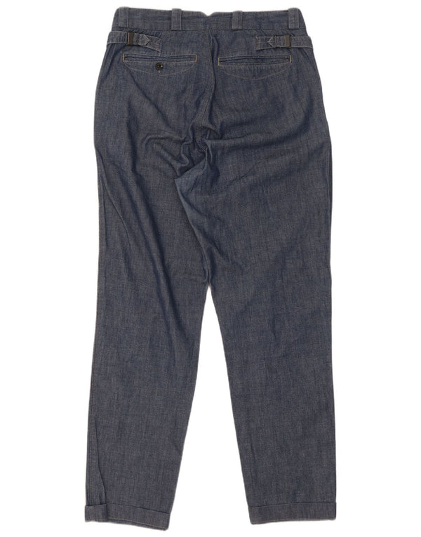 Pantaloni chino conici pentru femei G-Star cu talie înaltă L30 L34 bumbac albastru