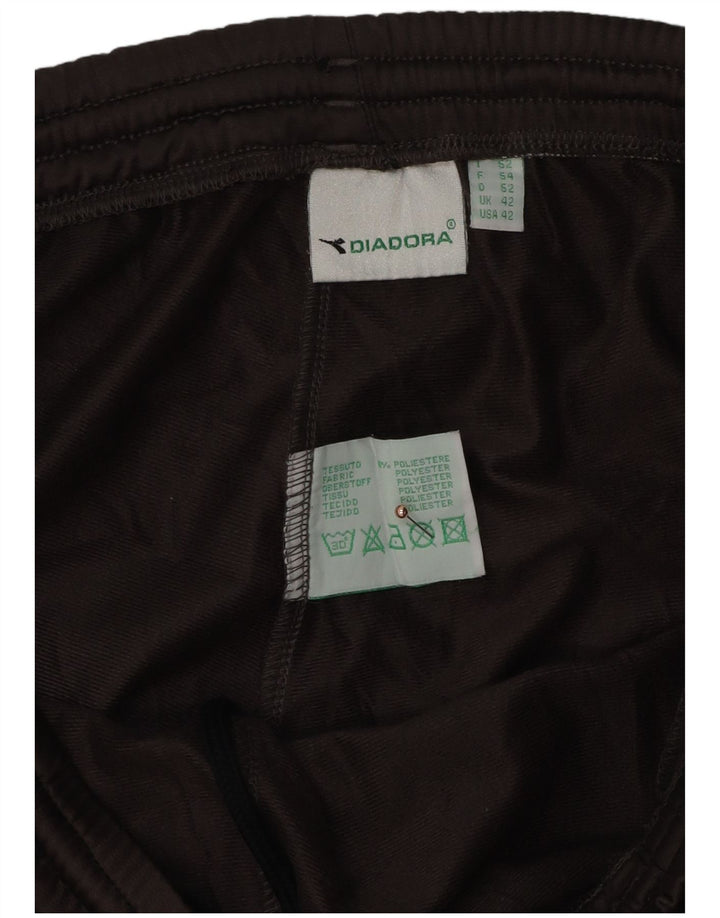 DIADORA Pantaloni de trening cargo pentru bărbați 2XL maro poliester color bloc