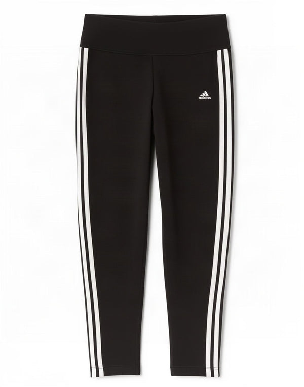 Adidas Womens Climalite Leggings UK 12/14 Medium Black Bumbac