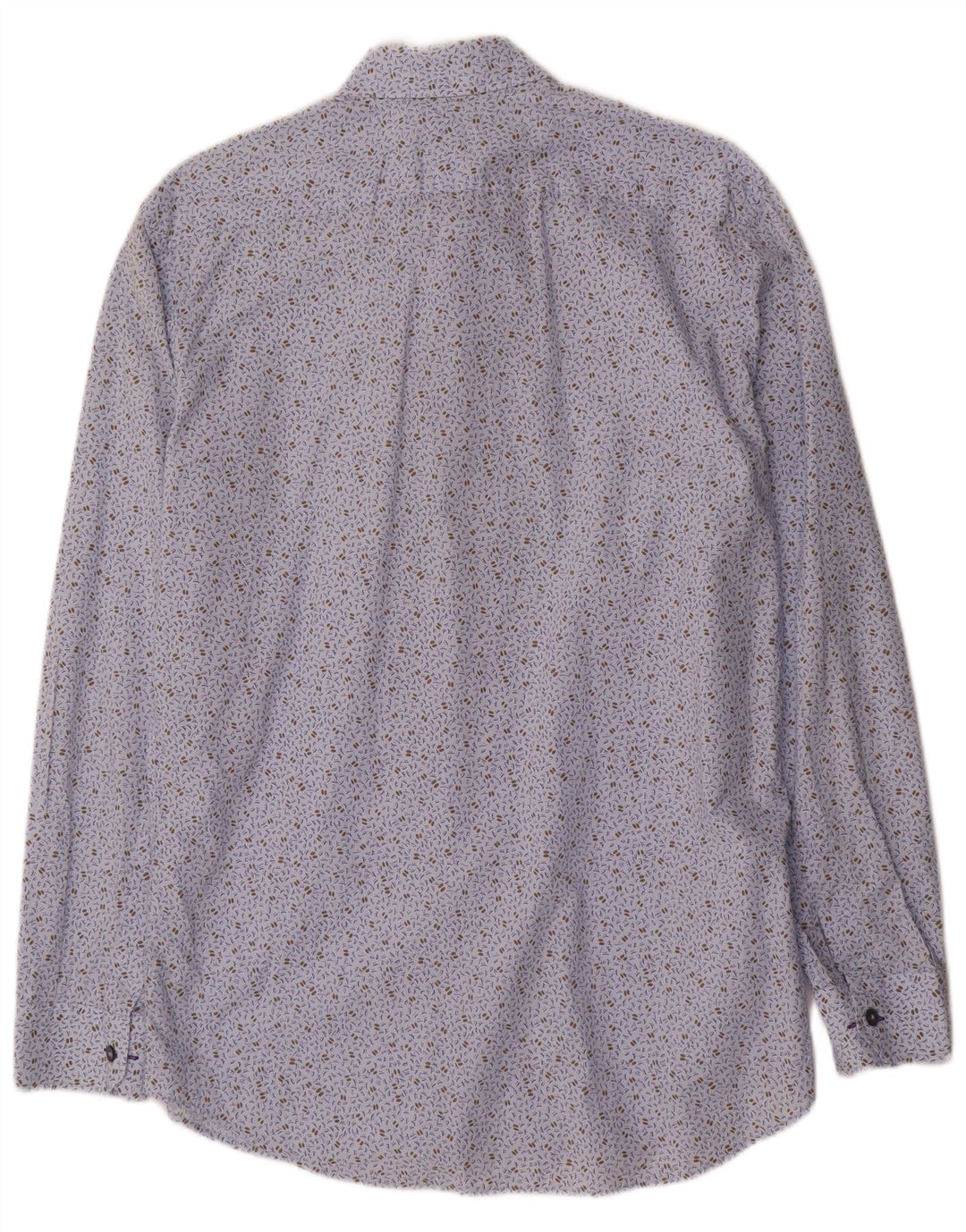 Cămașă Slim Fit Paul Smith pentru bărbați cu model abstract Mărimea 43 17 Albastru mediu