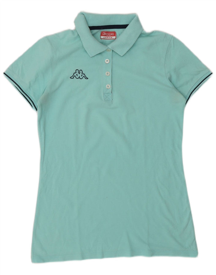 Tricou polo Kappa pentru femei UK 14 mare turcoaz