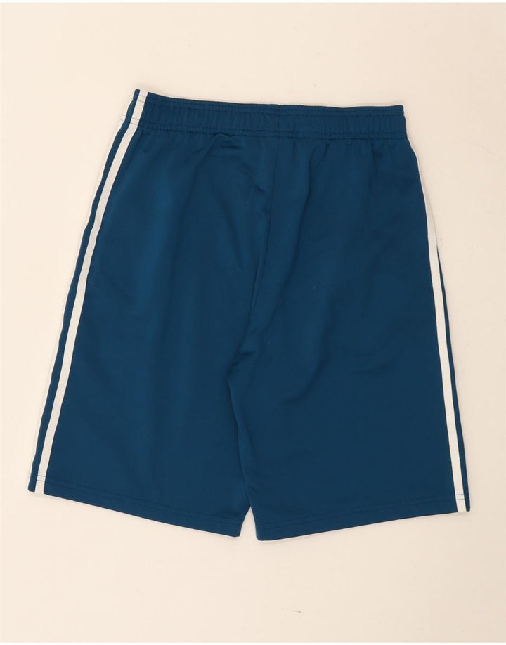 Pantaloni scurți sport adidas băieți 13-14 ani poliester albastru