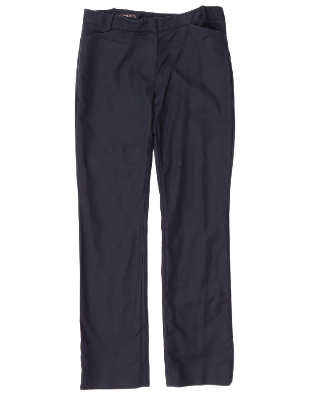 BROOKS BROTHERS Pantaloni casual pentru femei UK 12 Medium W30 L32 Bleumarin