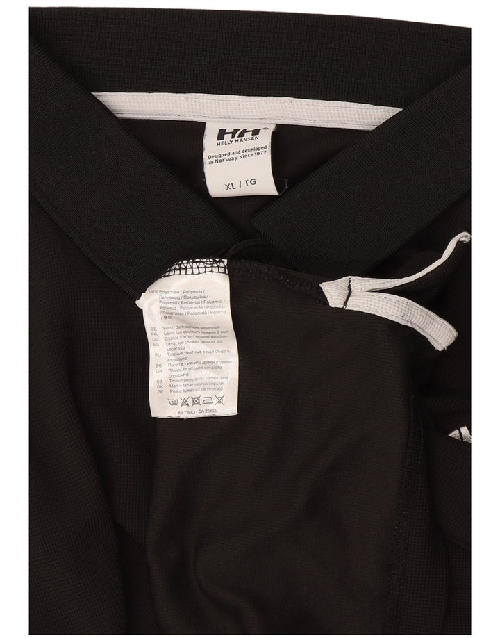 Helly Hansen tricou polo pentru bărbați XL poliamidă neagră