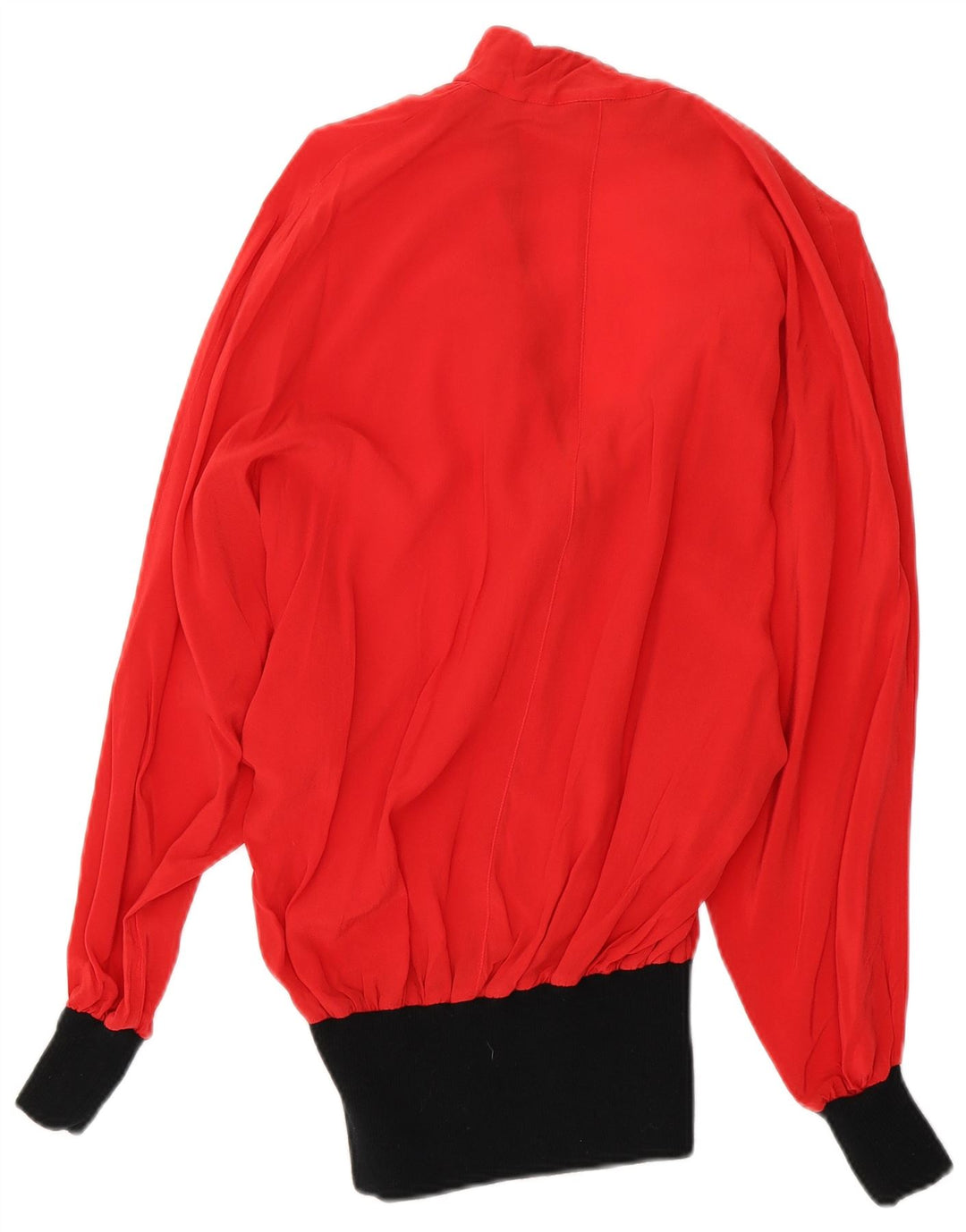 Bluză cu mânecă lungă pentru femei Daniela Massa Top IT 44 Medium Red Colorblock