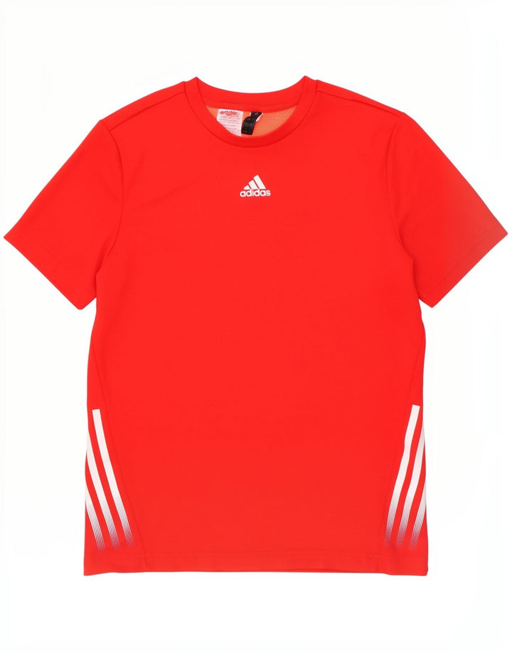 Tricou Băieți Adidas Top 13-14 Ani Poliester Roșu
