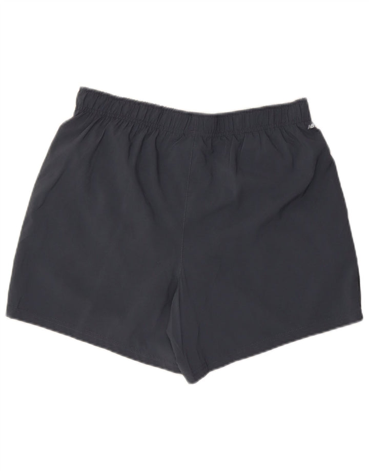 Pantaloni scurți sport New Balance pentru bărbați, gri mediu
