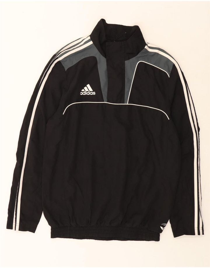 Jachetă Anorak pentru bărbați Adidas UK 36, negru, poliester color block