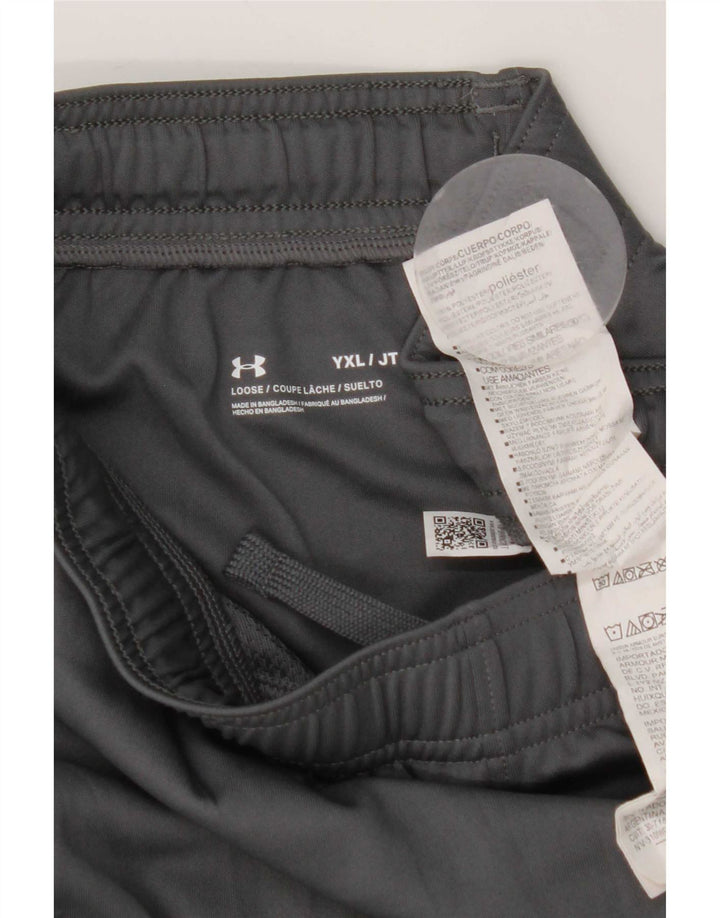 Pantaloni scurți sport pentru băieți Under Armour, 13-14 ani, XL, Gri, Poliester