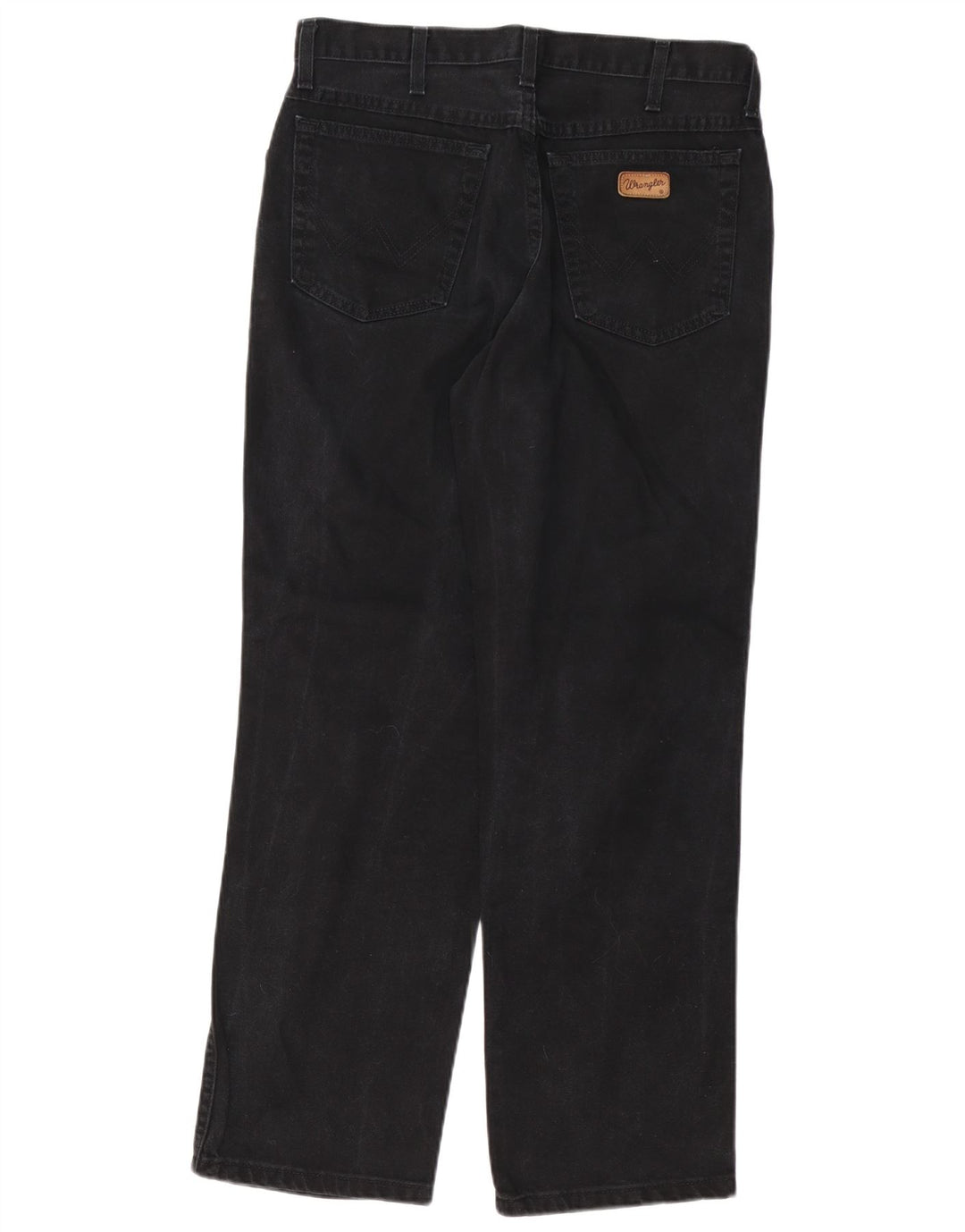Blugi drepte pentru bărbați Wrangler Ohio W33 L30 bumbac negru