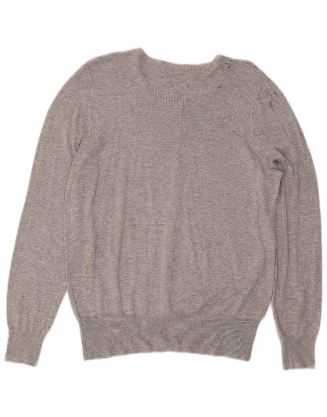 Pulover cardigan pentru femei Marks & Spencer UK 16 mare, gri, viscoză cu pături