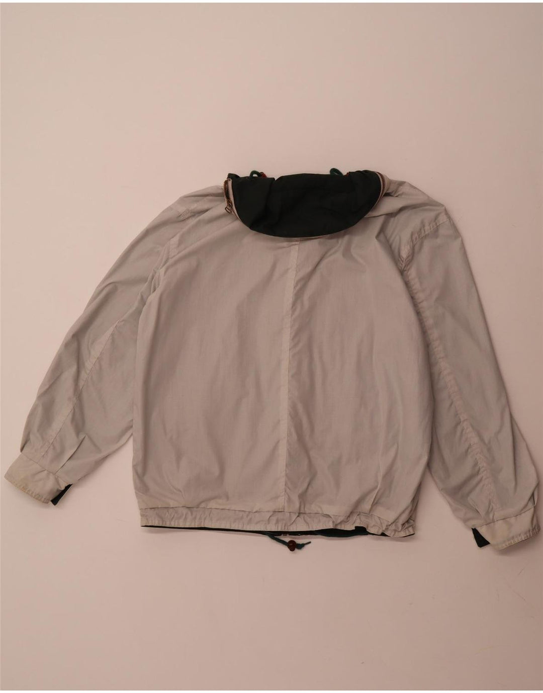 În rolurile principale: Jachetă reversibilă cu glugă pentru bărbați, cu formă largi, UK 38, bumbac, bej mediu