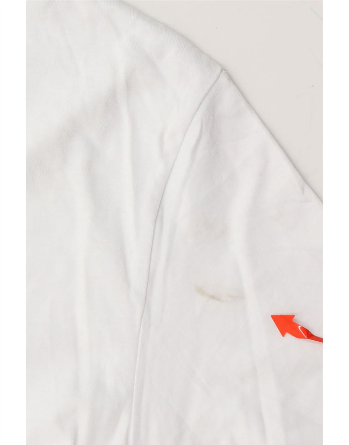 JACK & JONES Mens T-Shirt Top Small White Cotton Vintage Jack & Jones and Second-Hand Jack & Jones from Messina Hembry 