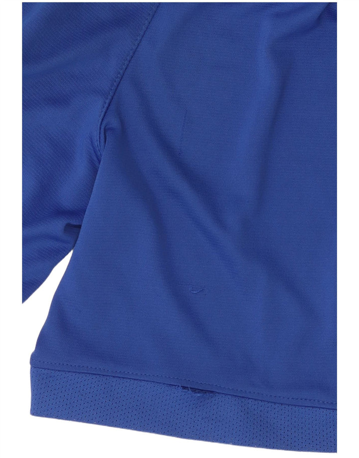 Pantaloni scurți sport Nike Dri Fit pentru băieți 10-11 ani Poliester albastru mediu