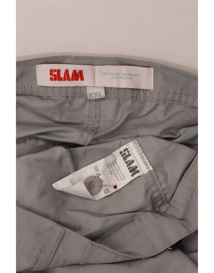Pantaloni scurți cargo Slam pentru bărbați 2XL W40 poliester gri