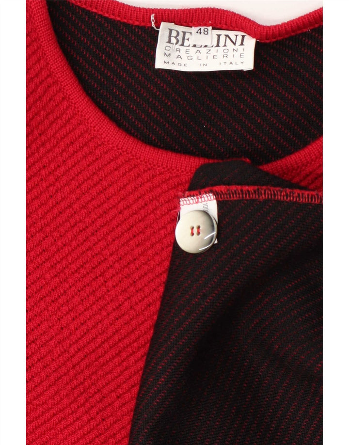 Pulover cardigan pentru femei Bellini IT 48 XL Lână roșie
