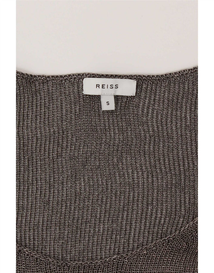 Bluză Reiss pentru femei UK 10 Small Grey Flecked