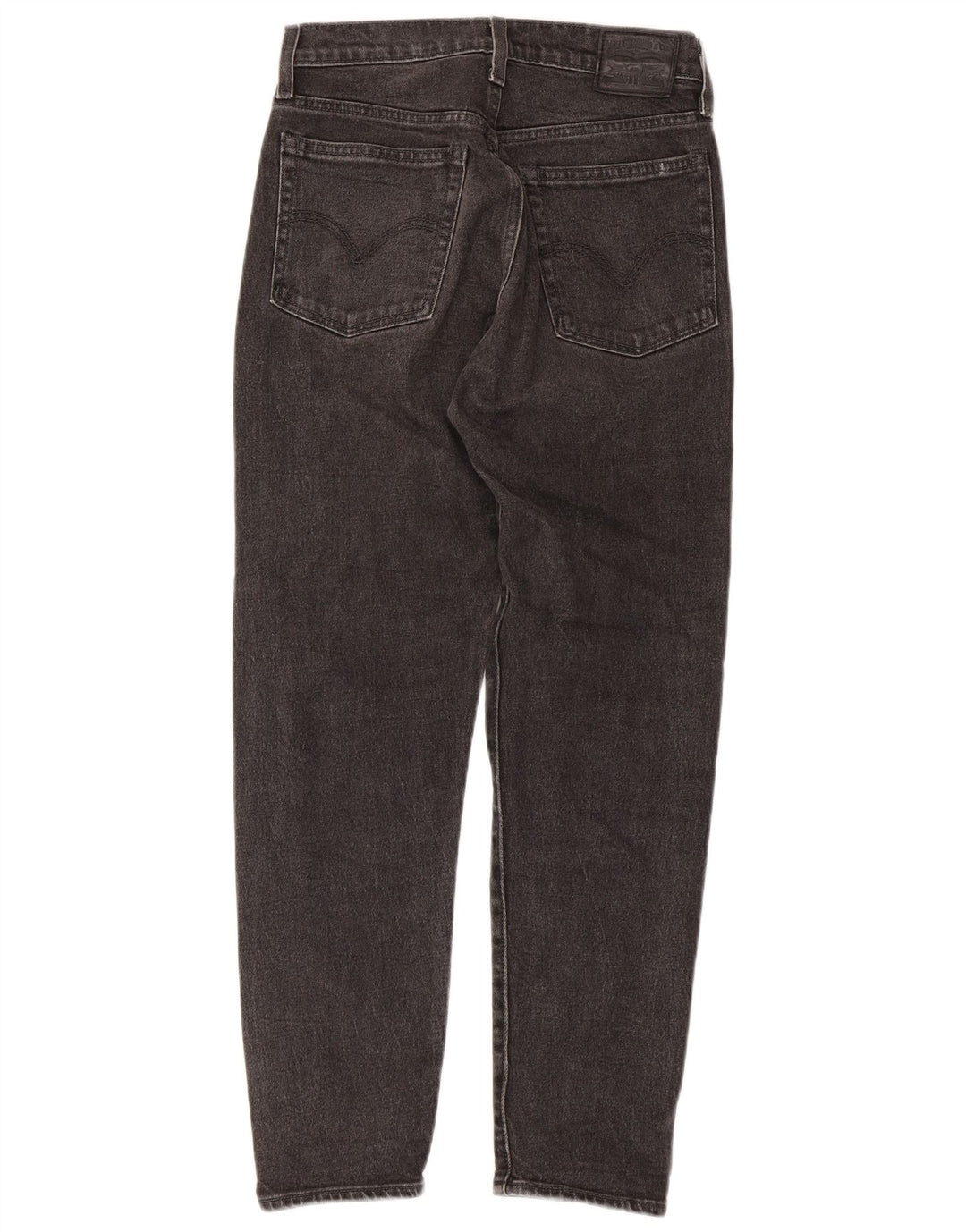 Blugi conici pentru femei Levi's W26 L27 bumbac negru