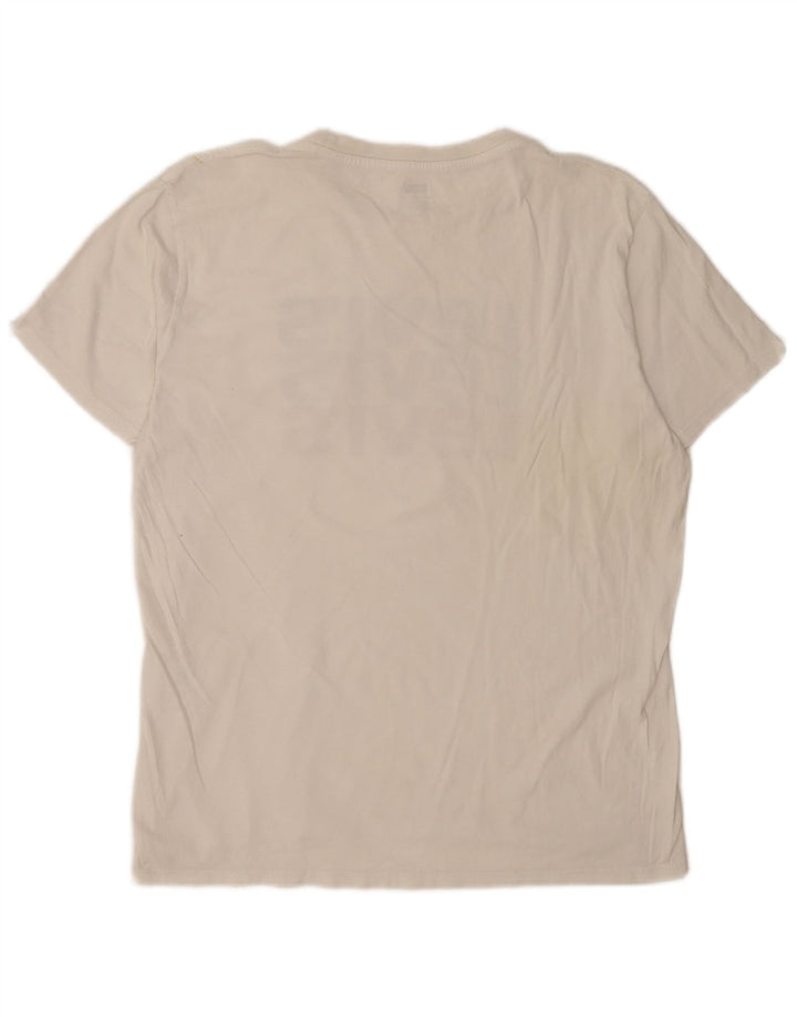 Tricou grafic pentru bărbați Levi's Top Large White