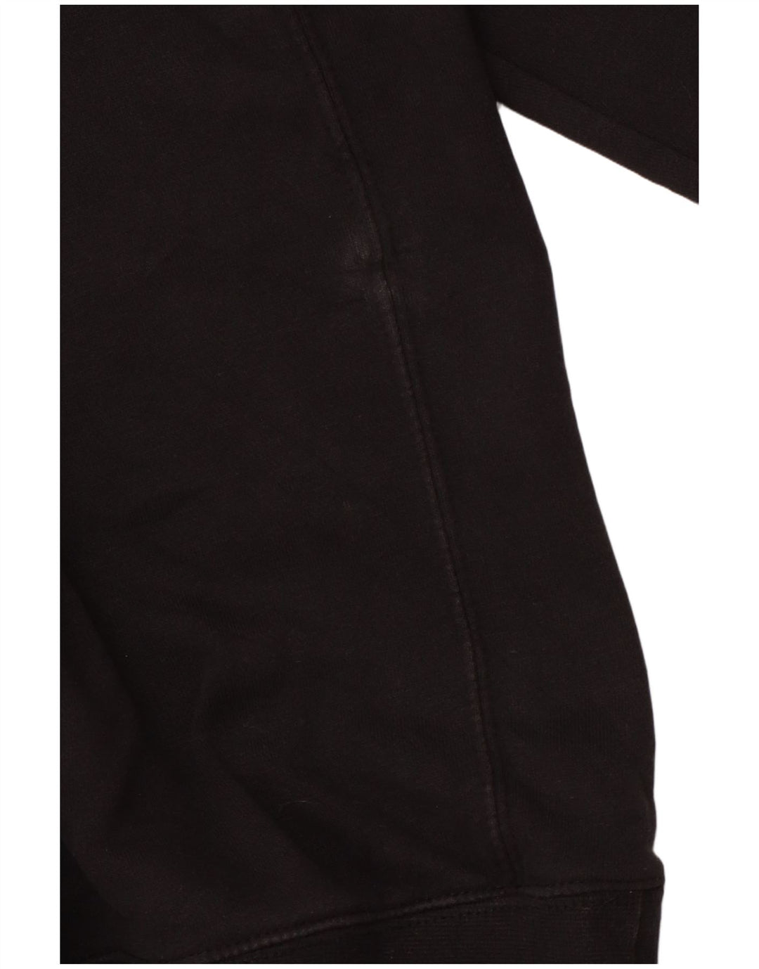 Pulover NIKE pentru bărbați, cu fermoar, bumbac mare, negru