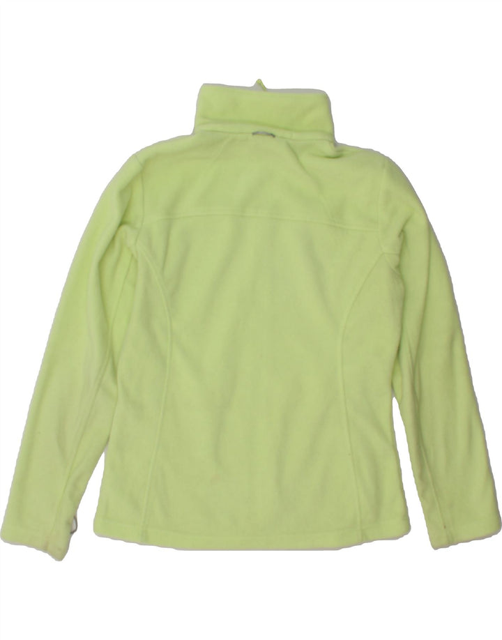 COLUMBIA Womens Fleece Jacket UK 16 Large Green Polyester Vintage Columbia and Second-Hand Columbia from Messina Hembry 