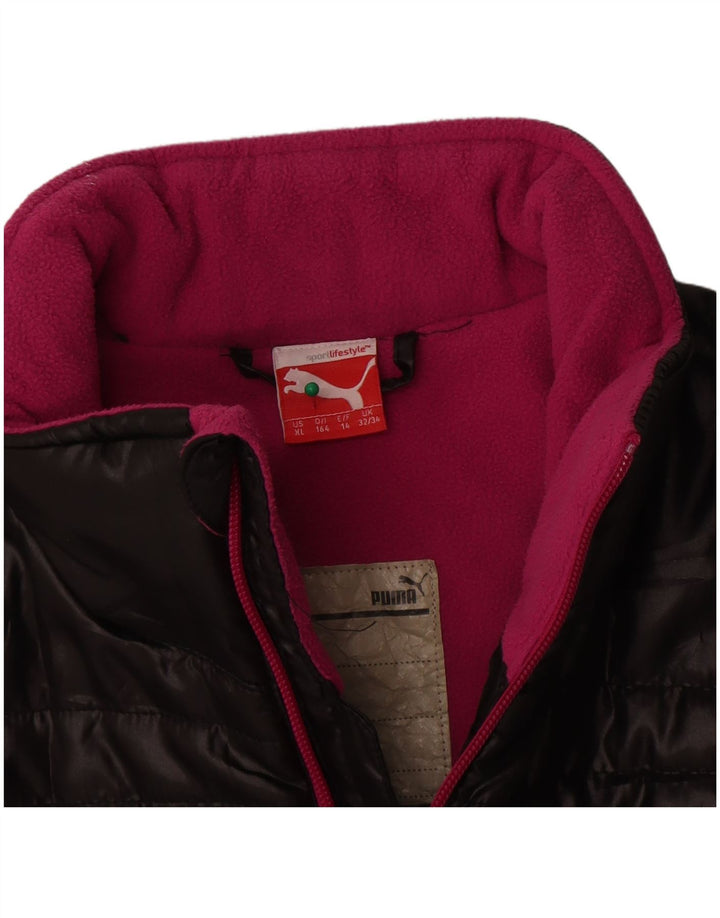 Gilet Captusit Puma Fete 13-14 Ani Poliester Negru