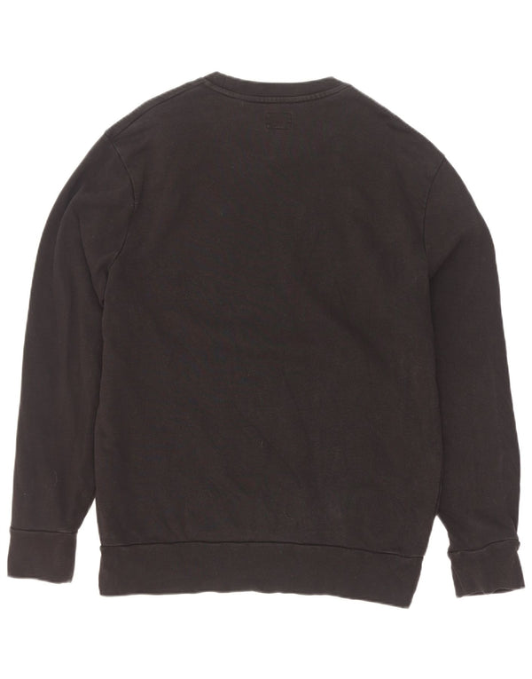 Levi's Pulover grafic pentru bărbați, bumbac mediu negru