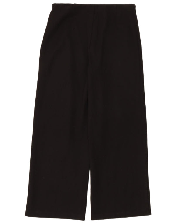 Pantaloni Hobbs pentru femei cu talie înaltă cu picioare largi UK 12 Medium W34 L30 Negru