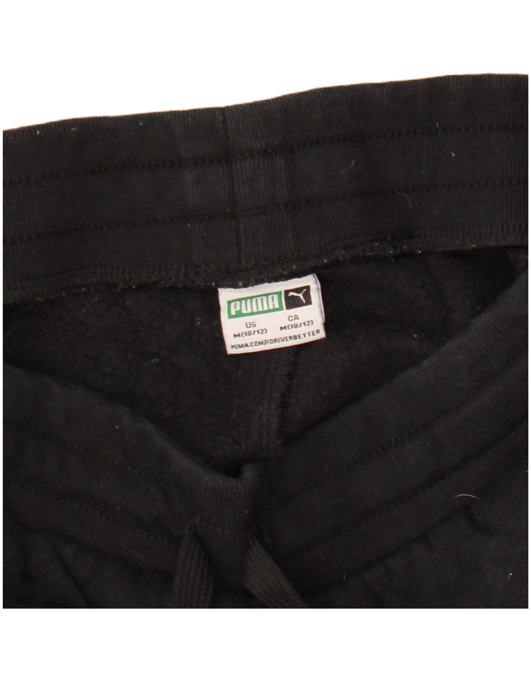 Pantaloni de trening grafic PUMA pentru băieți Pantaloni de jogging 10-11 ani mediu negru