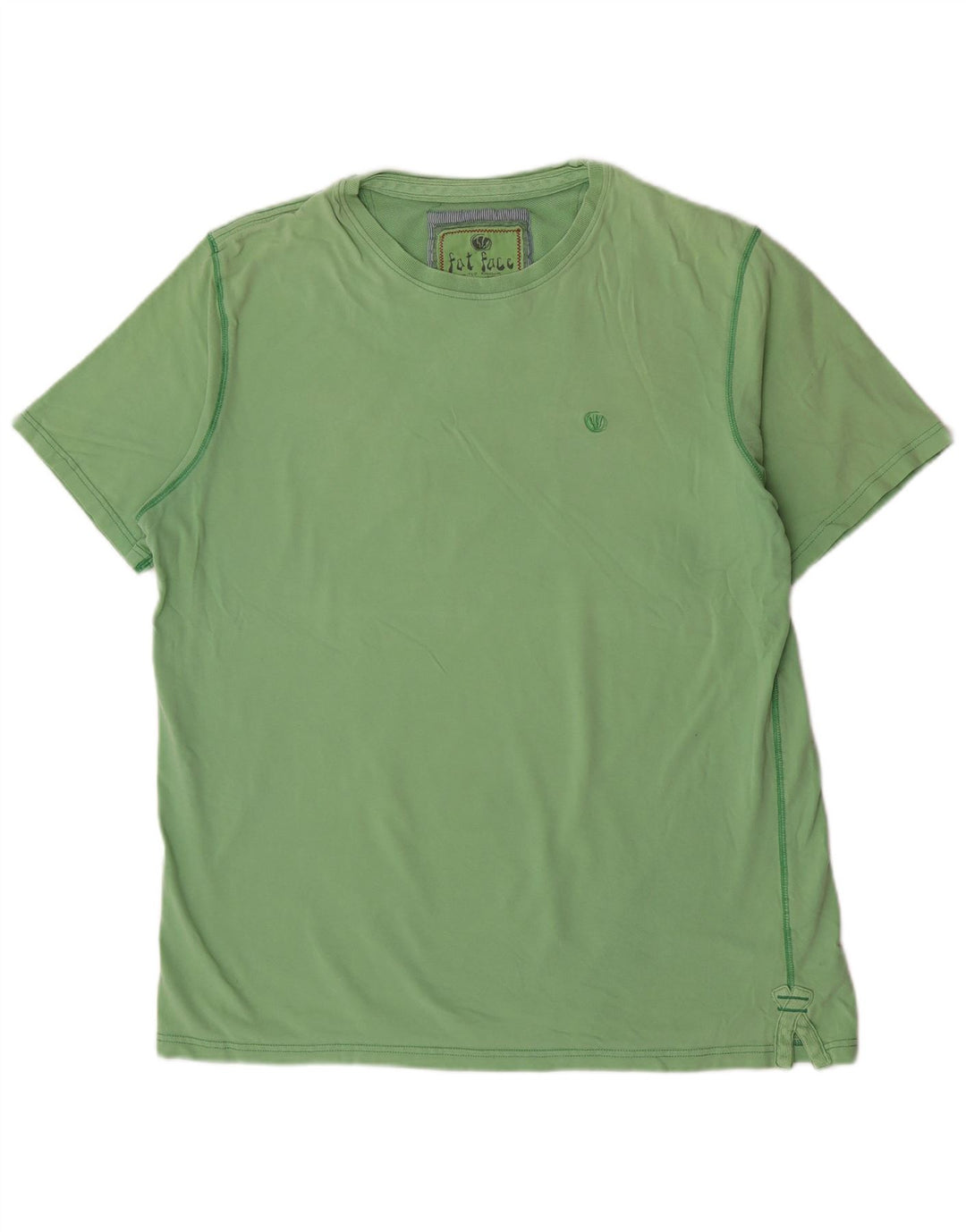 Tricou pentru bărbați Fat Face Top mare din bumbac verde
